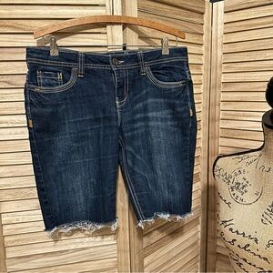 Mudd Dark Blue Jean Shorts Size 11